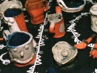 2004 duben Horácké muzeum - Keramika Kuchyň, modrotisk Rostl