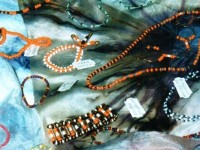 2005 březen Výstava Hor muz. Hedvábný šátek, šperky 